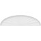 Ekena Millwork Elliptical Sunburst Architectural Grade PVC Pediment, 68"W x 18"H x 2"P PEDPS068X180ELL01 - alternate 3